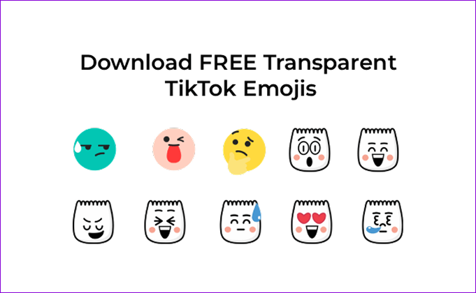 TikTok Emoji Pack