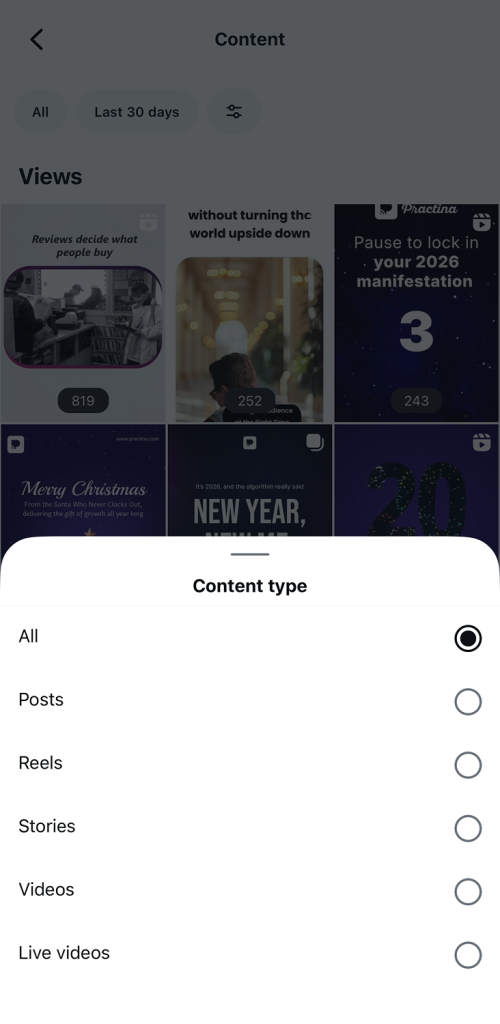 see all Story metrics