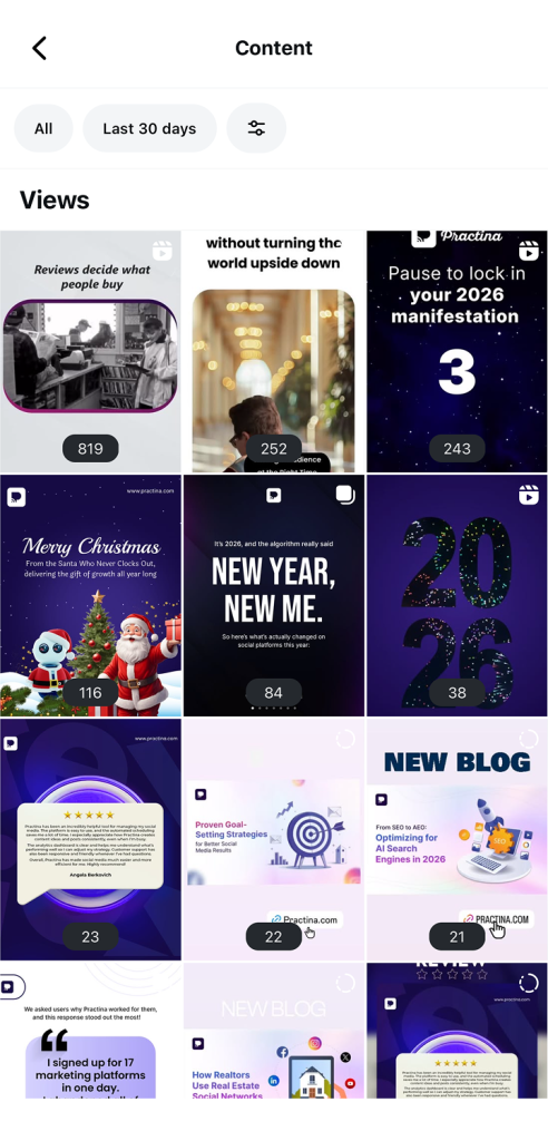 Content tab