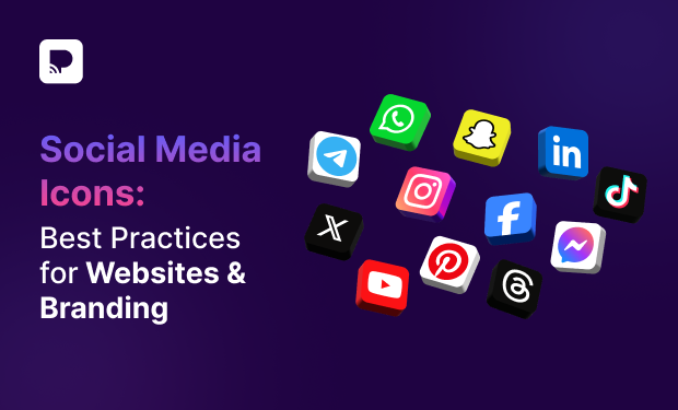 Social Media Icons: Best Practices for Websites &amp; Branding